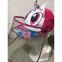 Cargar imagen en el visor de la galería, Gorra Unicornio Cubrebocas Protector Facial Ajustable