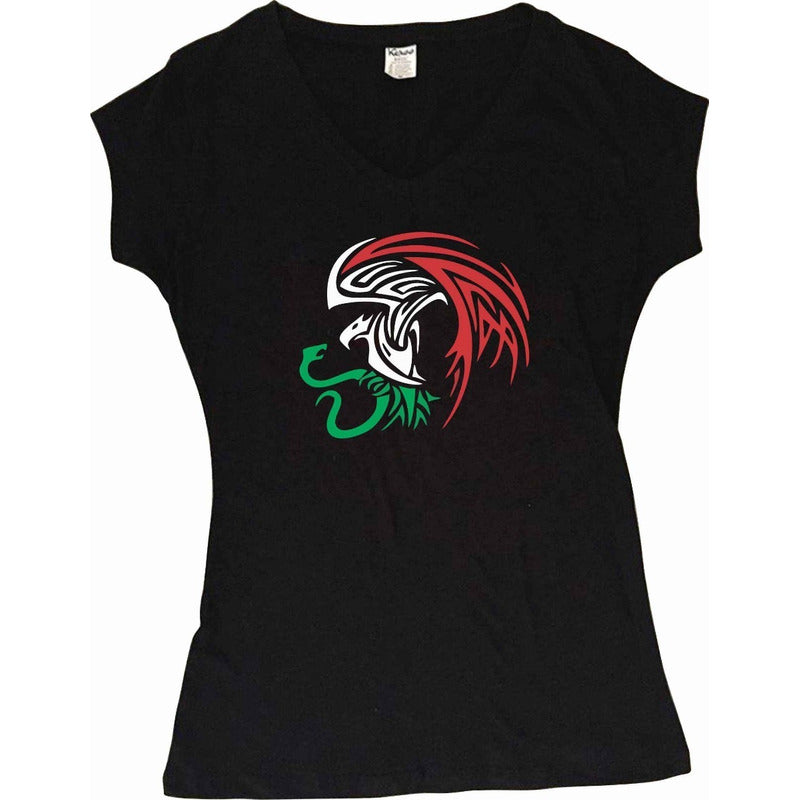 Playera Aguila Dama 15 De Septiembre Fiesta