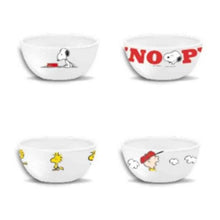 Cargar imagen en el visor de la galería, Vajilla Snoopy 12 Piezas Porcelana Charlie Brown Woodstock