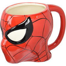 Cargar imagen en el visor de la galería, Taza Spiderman 3d Avengers Hombre Araña Marvel Cafe Tarro