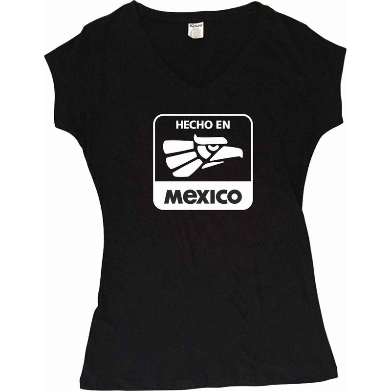 Playera Hecho En Mexico Dama 15 De Septiembre