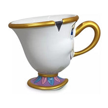 Cargar imagen en el visor de la galería, Taza Chip 3d Bella Y La Bestia Cerámica Disney Store