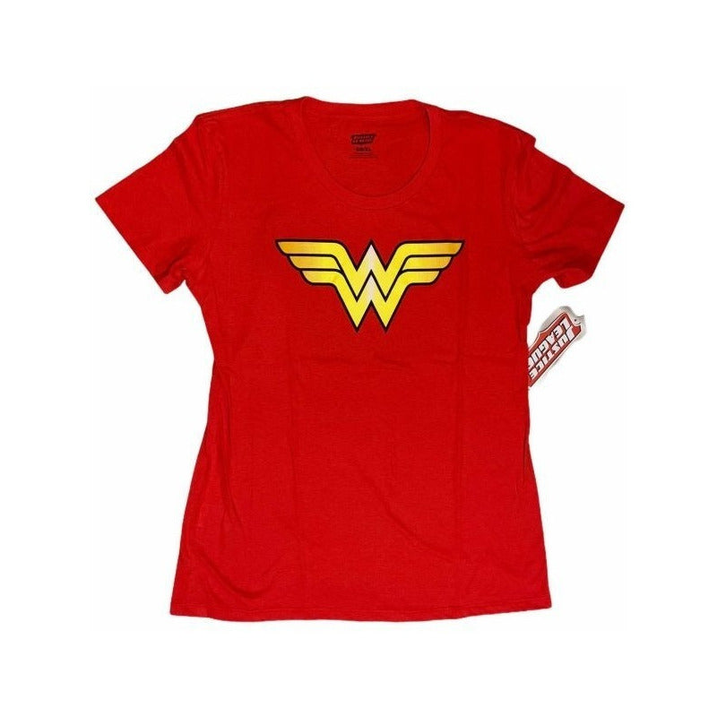 Wonder Woman Playera Mujer Maravilla Rd Dc Comics Oficial