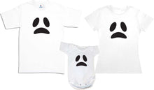Cargar imagen en el visor de la galería, Pkt 3 Playeras Familia Fantasma Halloween Dia De Muertos MD 1 Ghost