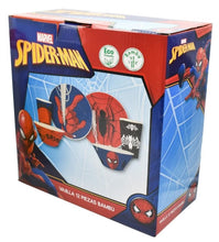 Cargar imagen en el visor de la galería, Vajilla Disney Marvel Spiderman Hombre Araña Bambú Colección