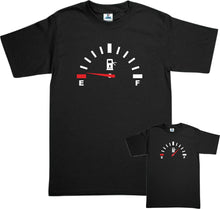 Cargar imagen en el visor de la galería, Set 2 Playeras Gasolina Sin Energia Dia del Padre papa e hijo Dia del Padre Familia Evento Duo Papá e Hijo