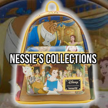 Cargar imagen en el visor de la galería, Loungefly La Bella y La Bestia Escenas Mini Back Pack Bolso