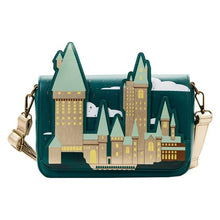 Cargar imagen en el visor de la galería, Hogwarts crossbody Loungefly Harry Potter con monedero monedero