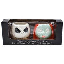Cargar imagen en el visor de la galería, Set Mini tazas Disney El Extraño Mundo De Jack - Jack y Sally 103 ml