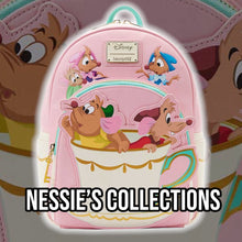 Cargar imagen en el visor de la galería, Loungefly Cenicienta Gus & Jaq mini Back pack Bolso Cinderella Disney Princesas