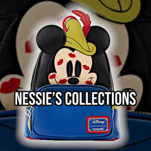 Cargar imagen en el visor de la galería, Loungefly Mickey Mouse Cosplay Brave Little Tailor Mini Backpack Bolso