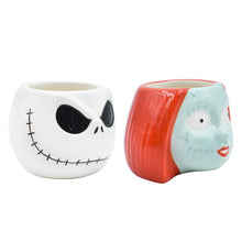 Cargar imagen en el visor de la galería, Set Mini tazas Disney El Extraño Mundo De Jack - Jack y Sally 103 ml