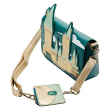Cargar imagen en el visor de la galería, Hogwarts crossbody Loungefly Harry Potter con monedero monedero