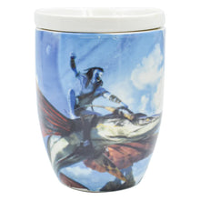 Cargar imagen en el visor de la galería, Avatar way of Waterpolista taza con tapa tarro 384 ml porcelana