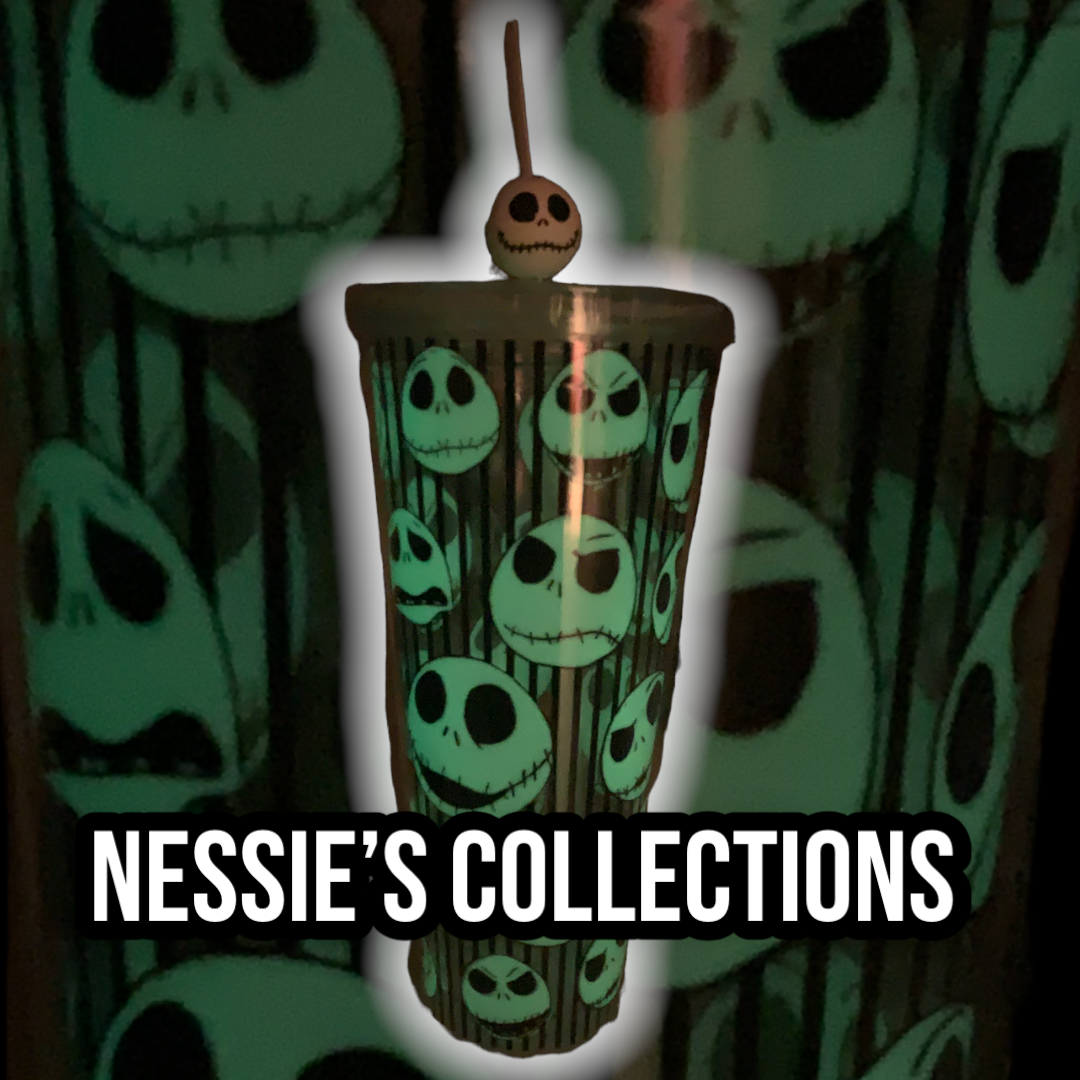 Vaso Jack Skellington Brilla en la Obscuridad El Extraño mundo de Jack