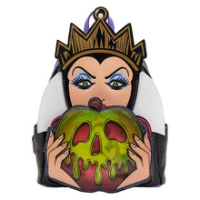 Cargar imagen en el visor de la galería, Loungefly Evil Queen Disney Villains Blanca Nieves  Bolso Mochila Mini Back Pack Bolsa