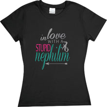 Cargar imagen en el visor de la galería, Playera In Love With a Stupid Nephilim Cazadores de Sombras Dama/Caballero