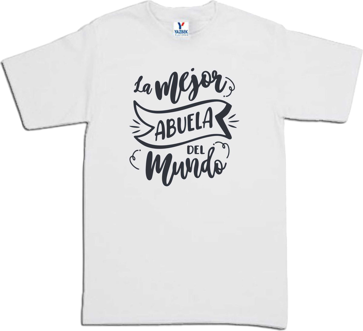 Playera La mejor Abuela del Mundo MD1 Dia de los Abuelos