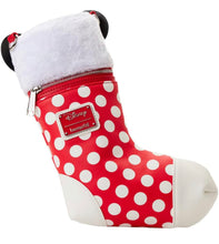 Cargar imagen en el visor de la galería, Loungefly Minnie mouse bolso bota navideña Crossbody
