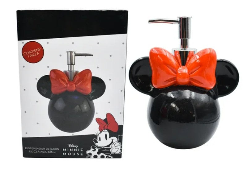 Minnie mouse dispensador de jabon