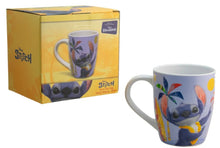 Cargar imagen en el visor de la galería, Stitch Taza Porcelana Personajes Animados Con Caja De 500 Ml Color Azul Lilo Y Stitch Live Action
