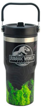 Cargar imagen en el visor de la galería, Termo Asa Superior Doble Pared Jurassic World Rebirth 650ml

