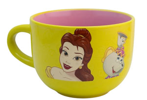 Tazon Bella y Bestia Taza Jummbo 820 ml Ceramica Princesas Disney Princess