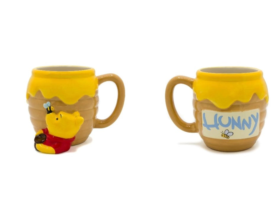 Winnie Pooh Tarro De Ceramica 3D 680 ml