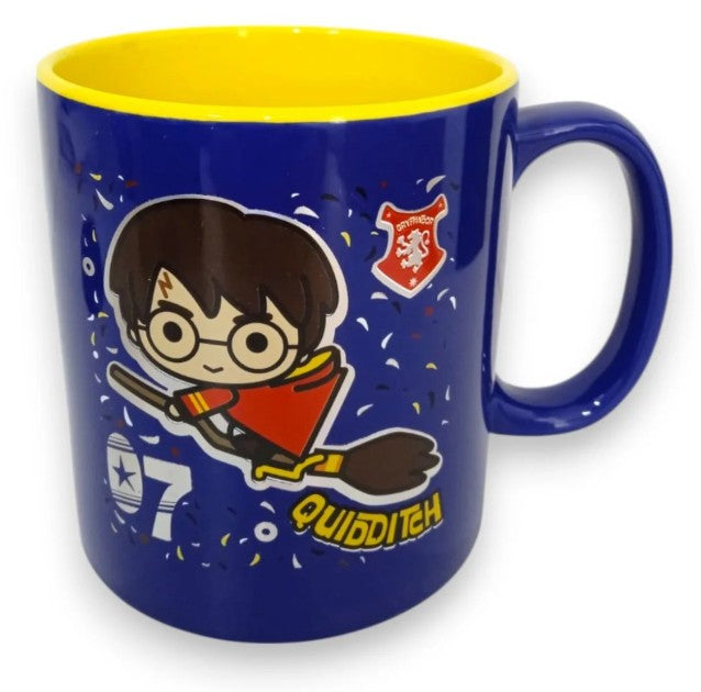 Taza Harry Potter de Cerámica Metalizada 590 ml Tarro