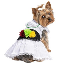 Cargar imagen en el visor de la galería, Disfraz Vestido Jarocha Veracruzana Mexicano Para Mascota Perro Gato Fiestas Patrias
