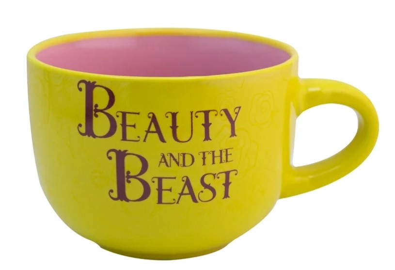 Tazon Bella y Bestia Taza Jummbo 820 ml Ceramica Princesas Disney Princess