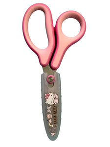Tijeras Escolares  Hello Kitty  o My Melody Infantil con protector punta redonda marca Sanrio