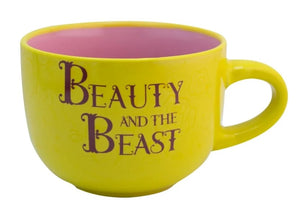 Tazon Bella y Bestia Taza Jummbo 820 ml Ceramica Princesas Disney Princess