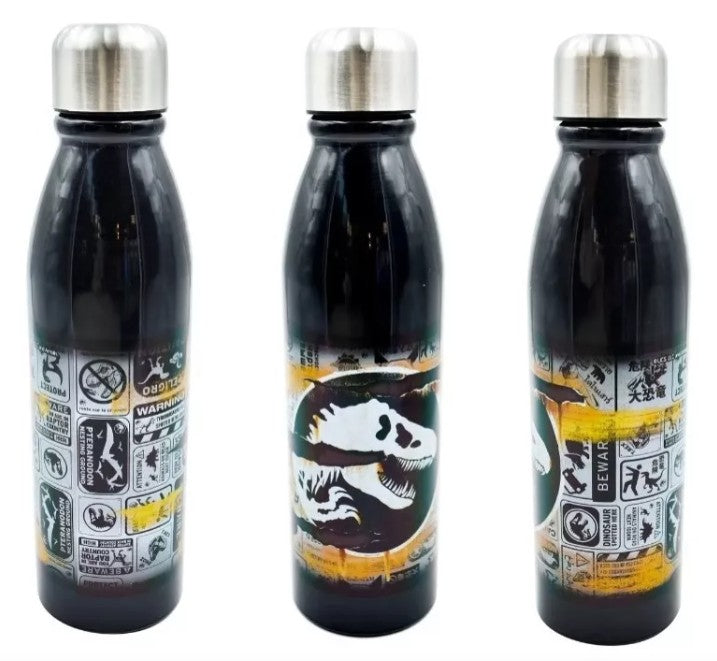 Botella de Aluminio Jurassic Park capacidad 600 ml