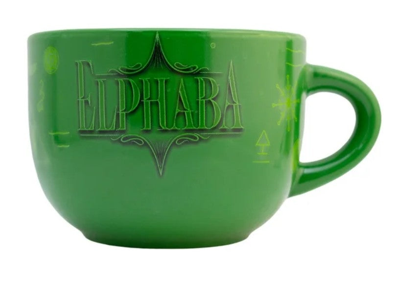 Wicked Taza Jumbo Bitono De Cerámica  Bruja Elphaba Tazon Capacidad 820 Ml