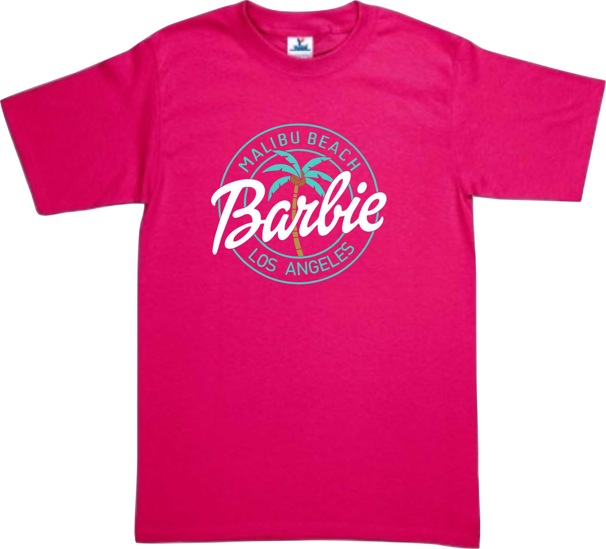 Playera Barbie Malibu Beach Los Angeles Dama / Caballero / Infantil