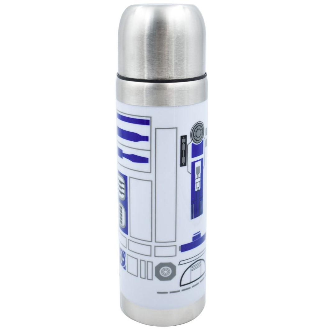 Termo R2D2 Cafe Vaso Termico Disney Star Wars Acero Inox 500ml Color Pendiente