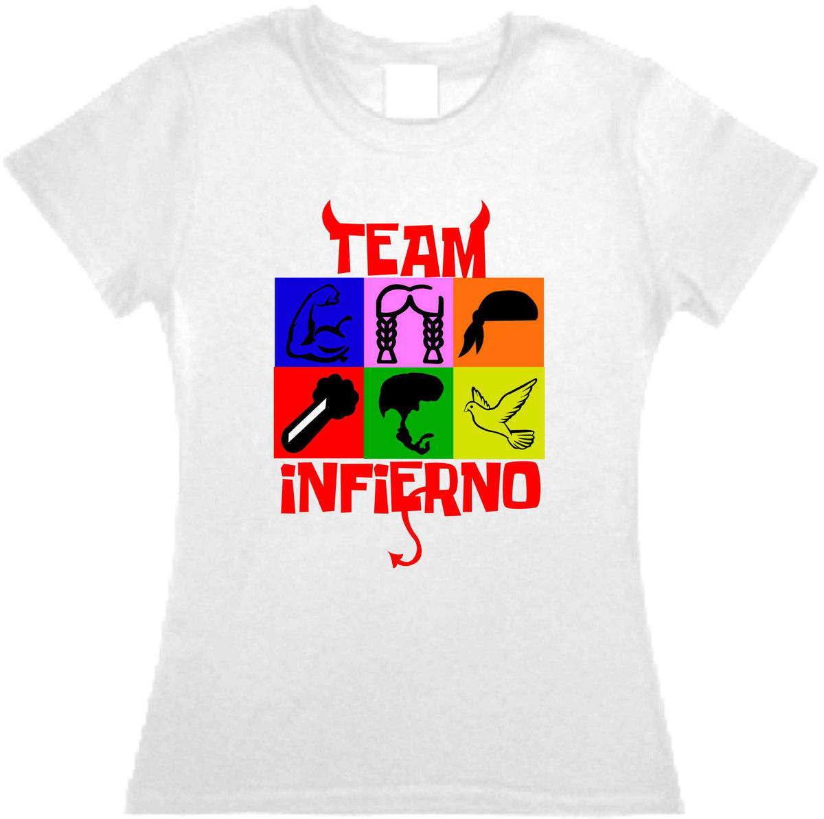 Playera Team Infierno La Casa de los Famosos Dama / Cabllero / Infantil