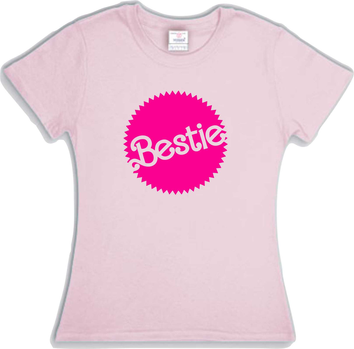 Set 2 Playeras Bestie Barbie Amistad Dama / Caballero / Infantil Fiesta Cosplay San Valentin