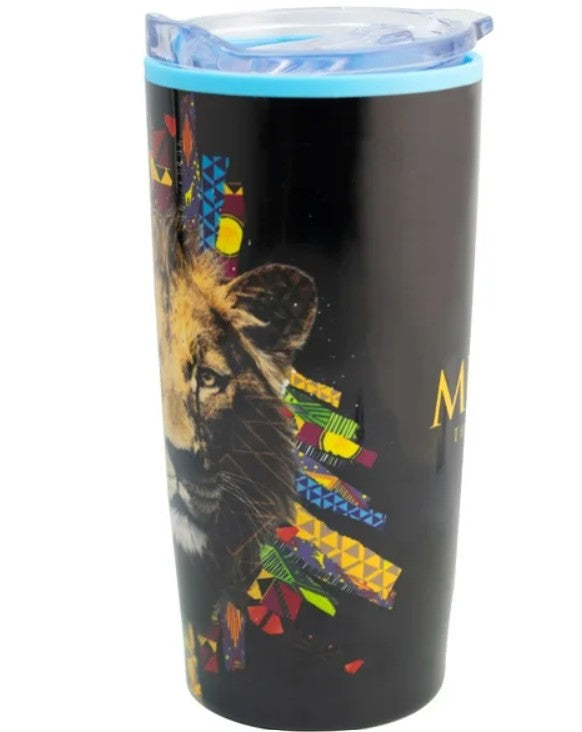 Mufasa Termo El Rey Leon  doble pared con Tapa capacidad 500 ml The Lion King