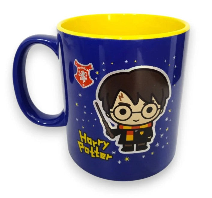 Taza Harry Potter de Cerámica Metalizada 590 ml Tarro