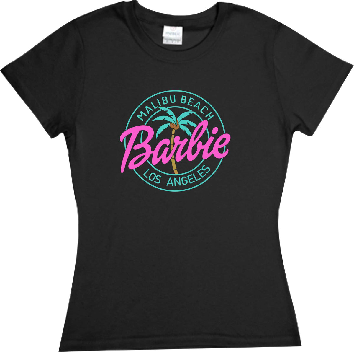 Playera Barbie Malibu Beach Los Angeles Dama / Caballero / Infantil