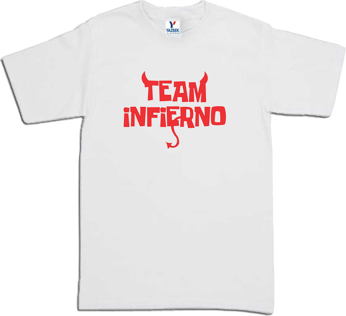 Playera Team Infierno La Casa de los Famosos MD2 Dama / Cabllero / Infantil