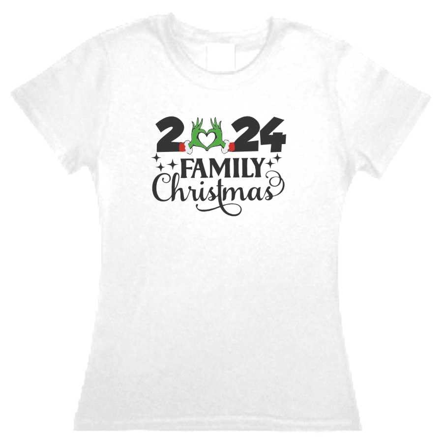 Set Grinch Navidad Personalizado Año 3 Playeras Familia Navidad Evento Fiesta