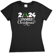 Cargar imagen en el visor de la galería, Set Grinch Navidad Personalizado Año 3 Playeras Familia Navidad Evento Fiesta
