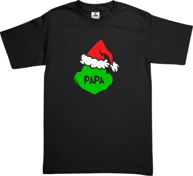 Set El Grinch 3 Playeras Navidad Familia Papa, Mama & Hijo Evento