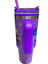 Cargar imagen en el visor de la galería, Intensamente Termo Alto doble pared con tapa hermetica Inside Out Disney Pixar capacidad 1.2L
