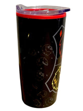 Cargar imagen en el visor de la galería, Harry Potter Termo Doble Pared con Tapa Transparente Hogwarts Vaso Térmico Capacidad 450 ml
