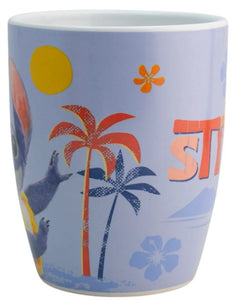 Stitch Taza Porcelana Personajes Animados Con Caja De 500 Ml Color Azul Lilo Y Stitch Live Action
