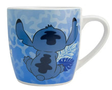 Cargar imagen en el visor de la galería, Stitch Set Desayuno Individual, Vajilla Porcelana 2 Piezas, Lilo &amp; Stitch Tropical Disney con Caja de Regalo
